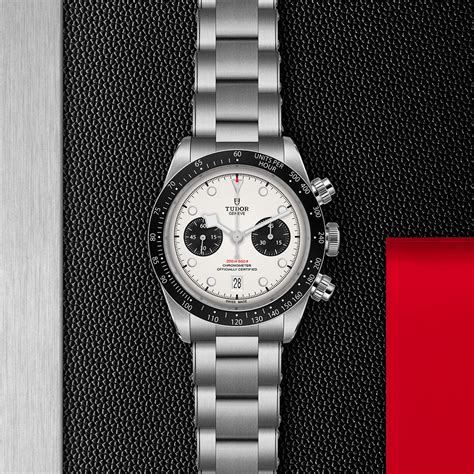 tudor black bay chrono m79360n|tudor black bay chrono white dial.